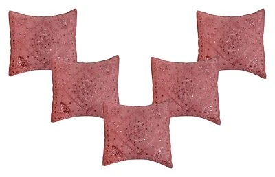 Urban Baniya Cotton Jaipuri Kantha Work(Pack of 5) (Size: 16 x 16 Inch) - Image 1 of 3