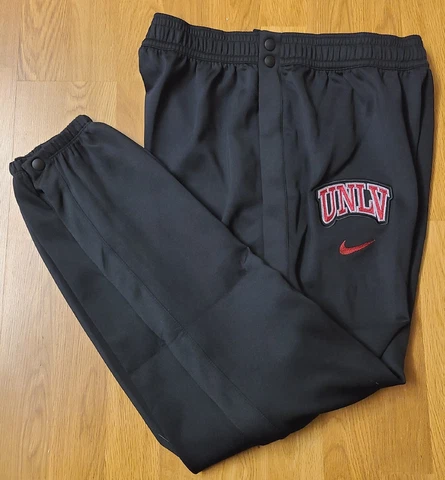 Nike Dri-Fit UNLV Rebels Basketball Team Issued Breakaway Pants Men's Large NEW Cover