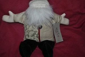 Woof & Poof 14 Zoll Plüsch Musik Wandteppich Weihnachtsmann spielt Deck the Halls mit Etikett - Bild 1 von 12