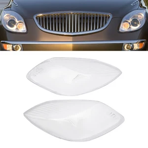 For 2008-2012 Buick Enclave Left And Right Pair Of Clear Headlight Lens Cover - Picture 1 of 24