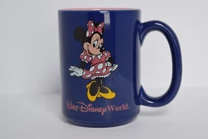 Tazza da caffè Minnie topo Walt Disney Coppa del Mondo alta rosa blu Thailandia - Foto 1 di 6