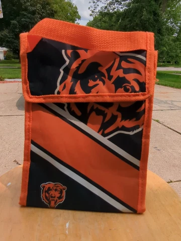 Chicago Bears  Adult / Kids Insulated Lunch Bag School Bag Cooler Cover