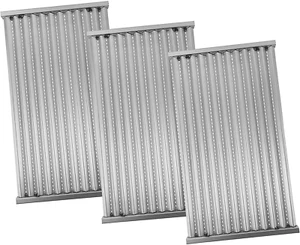 Stamped Emitter Grates 3Pcs 17 3/16 for Charbroil Tru-Infrared 4 Burner Grills - Picture 1 of 6