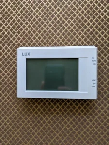 Lux TX9600TS Touchscreen Programmable Thermostat - White - Picture 1 of 4