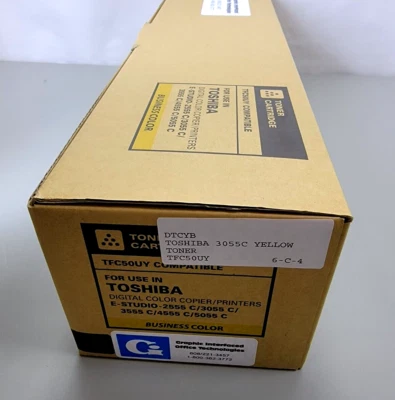 For Toshiba TFC50UY, T-FC50UY Compatible Toner, e-Studio 2555C 3055C 3555C 4555c - Image 1 of 2