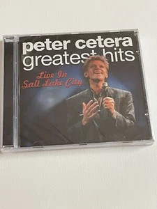 Peter Cetera Greatest Hits Live In Salt Lake City CD New Sealed - Picture 1 of 4
