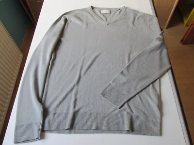 Herren Pullover grau V-Ausschnitt von C&A, Gr. L - Bild 1 von 4