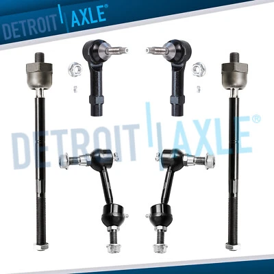 Front Inner Outer Tie Rod Sway Bar for 2003 2004-2006 Ford Expedition Navigator — 第 1/4 张图片