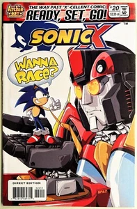 SONIC X HEDGEHOG Comic Book #20 July 2007 First Edition Bagged ~ Boarded NEW - Picture 1 of 3