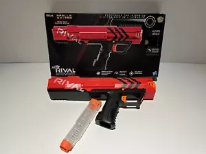 Nerf Rival Apollo XV-700 Red Blaster Dart Gun Blaster + Ball Magazine Clip - Picture 1 of 11