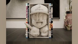 Buchstütze Ash und Pikachu I Pokemon Manga / Bücherecke I Bücherregal Deko - Bild 1 von 10