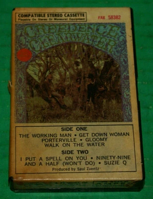 Creedence Clearwater Revival S/t Fantasy Records Ampex Snapcase Cassette 1968Htf - Image 1 of 4