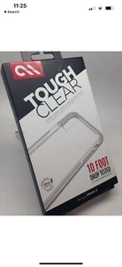 Case Mate Tough Clear Case for IPhone XS IPhone X - Open box Tempered Glass Free - Picture 1 of 5