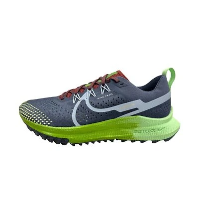 Nike react pegasus trail 4 Mujer Gris / Verde Mujer Trail-Laufschuh DJ6159-403 - Imagen 1 de 4
