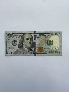 2013 $100 Used U.S. Currency Serial # MB05051813F May 5th birthday - Picture 1 of 8