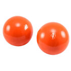 Orange Franklin Balls - Pair