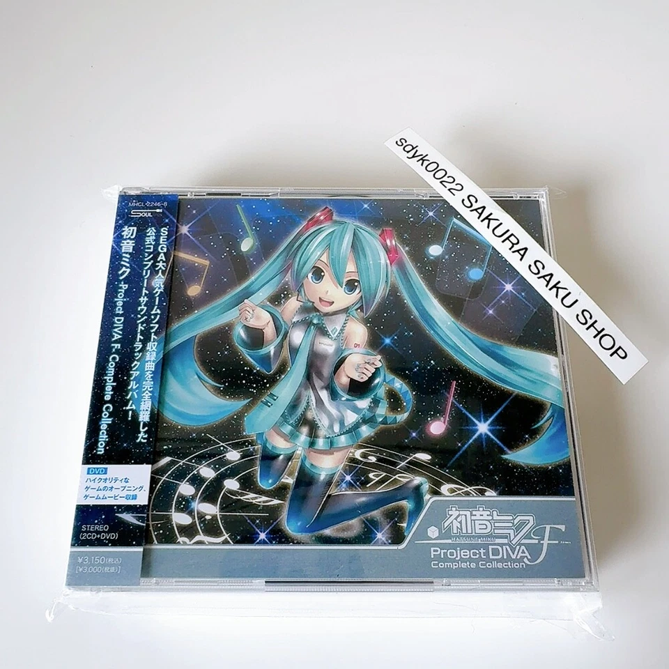 Hatsune Miku Project Diva F Complete Collection 2cd DVD Mhcl2246 Japan Track