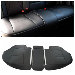 1x Rear 3D Full Surrounded Car Seat Protect Cover Seat Cushion Covers PU Leather - Bild 1 von 9