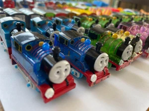 Thomas Chuggington Capsule Plarail Lot 80 Trains Tracks Winder Parts Japan Used - Picture 1 of 8