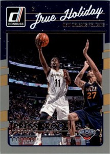 2016-17 Donruss Press Proofs Silver #99 Jrue Holiday /299 - NM-MT