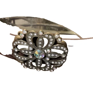 Cowboy, CINTURA DONNA MARRONE CON FIBBIA STRASS TAGLIA 11 - Foto 1 di 10