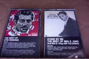 2 EX CASSETTE The Best of Otis Redding & The Best of Ben E. King Stand By Me - Picture 1 of 9
