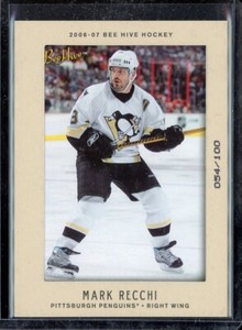 2006-07 Beehive Matte #20 Mark Recchi 054/100