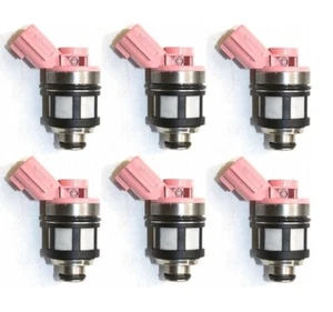 6 FUEL INJECTORS FOR NISSAN PATHFINDER R50 NAVARA D22 VG30E 3.0L VG33E 3.3L V6 - Picture 1 of 1