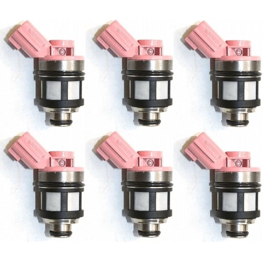6 FUEL INJECTORS FOR NISSAN PATHFINDER R50 NAVARA D22 VG30E 3.0L VG33E 3.3L V6 - image 1 of 1