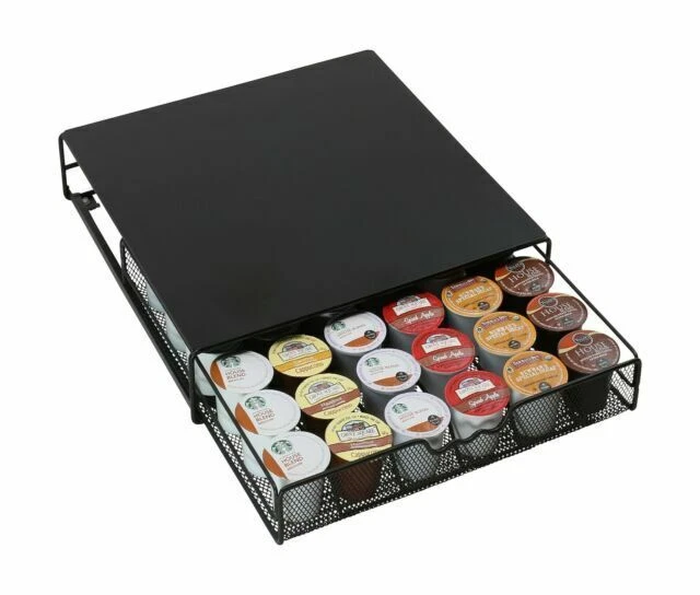 DecoBros KT-001-1 Storage Drawer for Coffee Pods - Black
