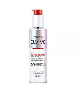 LOreal Paris Elseve Bond Repair Leave In Serum Shine Damaged Hair Split Ends New - Picture 1 of 5