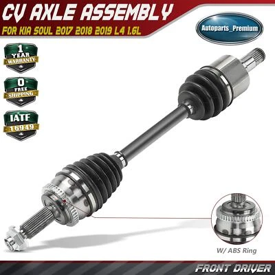 Conjunto de eje CV conductor delantero para Kia Soul 2017 2018 2019 L4 1,6 L turboalimentado Foto 1 de 4