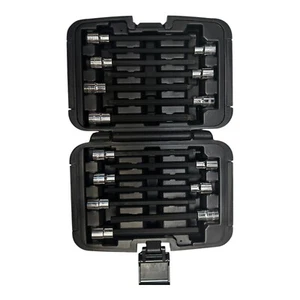 Vim 14 Pc Extra Long Metric Hex and Ball Hex Driver HXLM100 3 to 10 MM - Picture 1 of 2