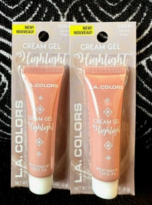 2pk LA COLORS FLOR DE JAZMÍN C37241 GEL CREMA MELOCOTÓN SUAVE MEZCLABLE ILUMINADOR - Imagen 1 de 4