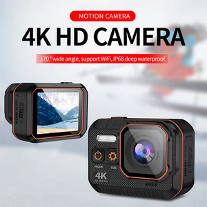 Waterproof 4K HD WiFi Action Sport Camera Underwater Diving with Memory Card - Picture 1 of 14