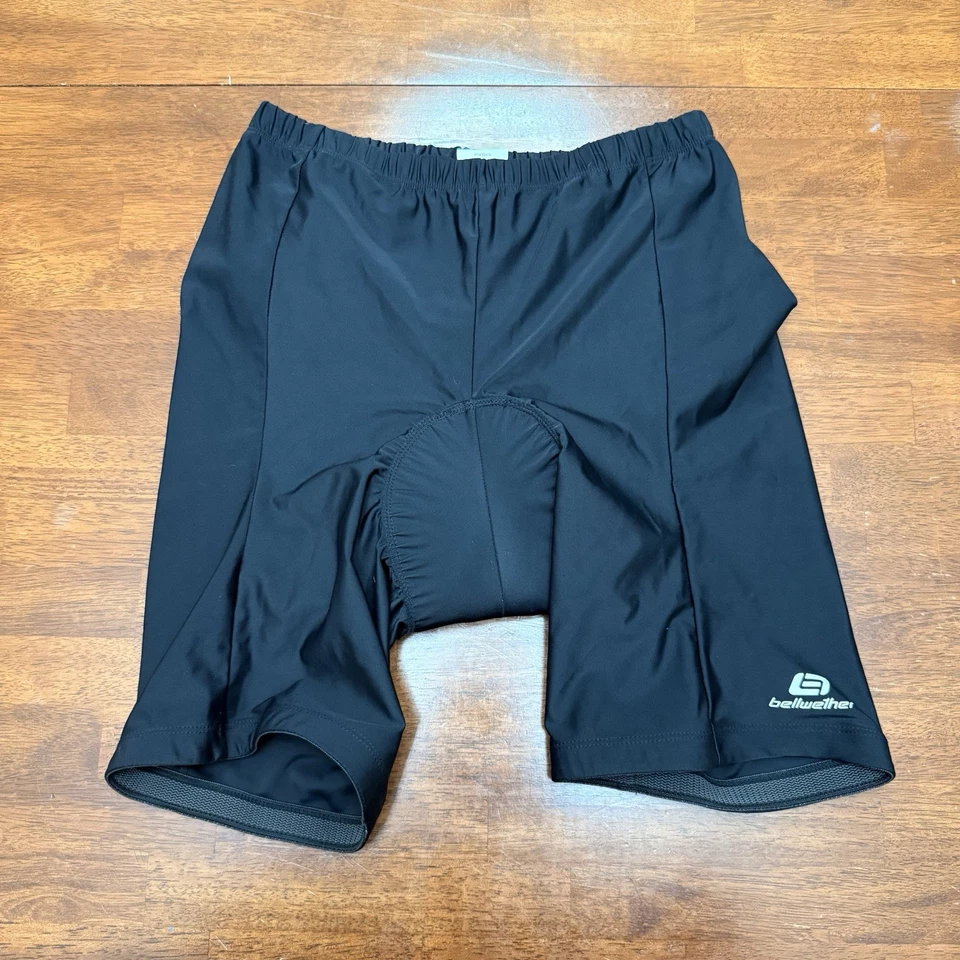 Bellwether Men's Padded Cycling Shorts Black Size XL Compression - Image 1 of 4