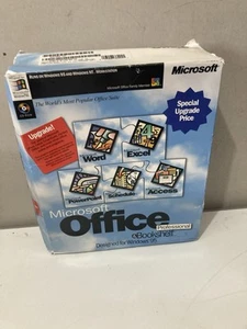 Microsoft Office Professional & Bookshelf Designed for Windows 95 Upgrade - Picture 1 of 2