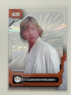 Topps Star Wars High Tek 2024 Hyperspace Pattern Luke Skywalker #67 - Image 1 of 3