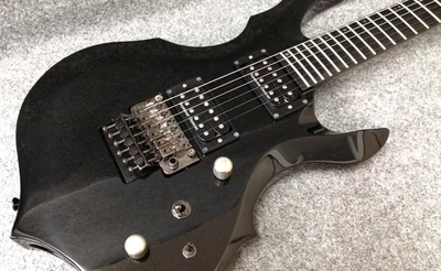 Edwards by ESP Forest Guitar E-FR-130GT Black 24f Seymour Duncan PU Floyd Rose - Image 1 of 4