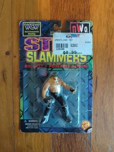 WCW nWo Hollywood Hulk Hogan Steel Slammers Die Cast Figura Lucha Libre WWE AEW - Imagen 1 de 1