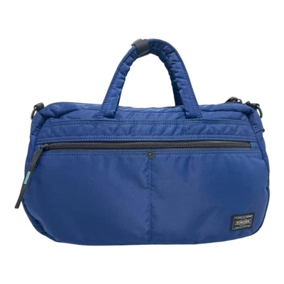 Bolsa para cámara PORTER x Nikon azul compacta elegante correa usada falta Japón Foto 1 de 4