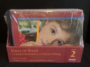 Units of Study in Opinion, Information, and Narrative Writing Set Grade 2 NIB - Picture 1 of 2