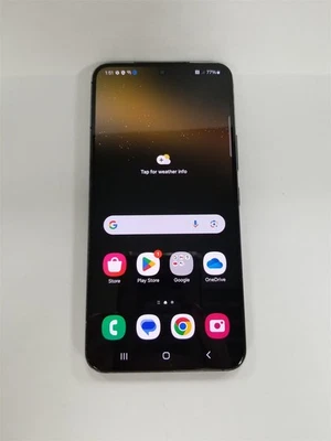 Samsung Galaxy S22 5G 256GB Black SM-S901U (AT&T) Fully Functional DF3351 - Image 1 of 4