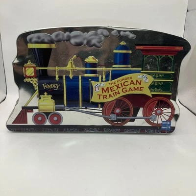 Juego Completo Dominó Juego Tren Mexicano Fundex Foto 1 de 4