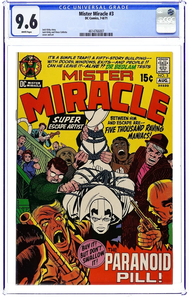 Mister Miracle #3 CGC 9.6 1971 4614766007 - Image 1 of 2