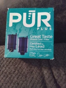 PUR PLUS RF-9999 Mineral Core Faucet Mount Water Filter 2 Pack Box Lil Ruff - Picture 1 of 4