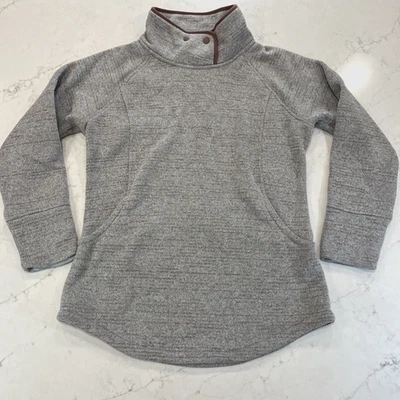 PrAna Tri Pullover Térmico Polar Túnica Sudadera Mujer XL Azul Marrón Cuello Sin usar, en caja Foto 1 de 4