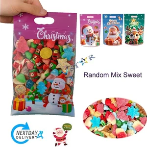 Weihnachten Pick N Mix Sweet Retro Süßigkeiten Gummisortiment Mix Xmas Sweet - Bild 1 von 7