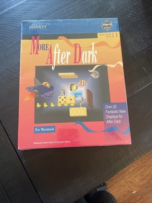 More After Dark (Berkeley, PC 1991) Sealed.  Box - Image 1 of 4
