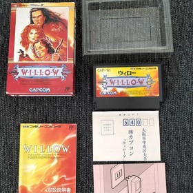Famicom Software Model Willow Cap Wi Capcom FIX27
